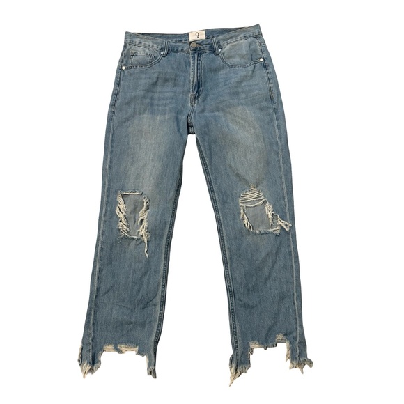 Insane Gene Wicked Trend Destroyed Straight Jeans, Sz 7/27 (runs big) - Picture 5 of 15